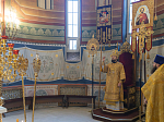 В день памяти апостола Андрея Первозванного епископ Дионисий возглавил богослужение в Свято-Ильинском кафедральном соборе города Россошь