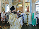 Глава Россошанской епархии, возглавил престольное торжество Тихоновского соборного храма города Острогожска
