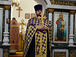 Праздничное богослужение в честь Изнесения Честных Древ Животворящего Креста Господня в Казанском храме города Павловска