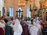 В Казанском храме поселка Каменка вознесена соборная молитва о детях, страдающих онкологическими заболеваниями