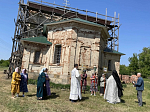 Праздничное богослужение в храме апостола Иоанна Богослова села Липчанка