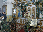 Епископ Россошанский и Острогожский Дионисий возглавил праздничное богослужение в храме святого мученика Иоанна Воина города Богучара