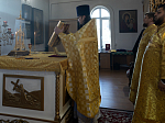 Правящий Архиерей совершил Литургию в Георгиевском храме села Терновое Острогожского района