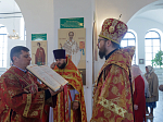 Преосвященнейший епископ Дионисий совершил Божественную литургию в Георгиевском храме села Манино Калачеевского района