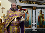 Праздничное богослужение в честь Изнесения Честных Древ Животворящего Креста Господня в Казанском храме города Павловска