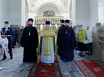 Архипастырь возглавил торжественное богослужение в день престольного праздника храма апостола и евангелиста Иоанна Богослова села Гороховка Верхнемамонского района