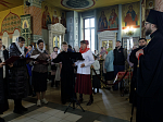 В праздник Светлого Христова Воскресения Преосвященнейший епископ Дионисий совершил Пасхальную великую вечерню в Свято-Ильинском кафедральном соборе г. Россоши