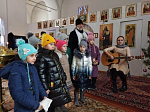 Учащиеся Песковской школы посетили Воскресенский храм
