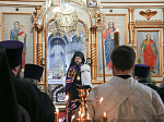 В попразднство Рождества Христова Преосвященнейший епископ Дионисий совершил Божественную литургию в храме Вознесения Господня города Калач