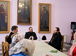 Правящий архиерей провел беседу с прихожанами Ильинского собора