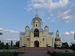 Секретарь Россошанского епархиального управления возглавил служение всенощного бдения в Свято-Ильинском кафедральном соборе города Россоши