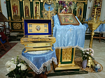 Ковчег с мощами Тихона Задонского в Каменском благочинии