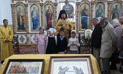 В храме св. мч. Иоанна Воина г. Богучар в День отца состоялось чествование мужчин прихода