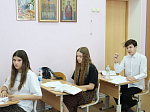 В воскресной школы «Добро» Ильинского кафедрального собора состоялось итоговое собеседование для учащиеся старших классов