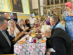 В храме св. мч. Иоанна Воина г. Богучар поздравили пожилых прихожан