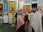 В Тихоновском соборном храме города Острогожска молитвенно отметили праздник Богоявления