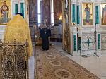Всенощное бдение накануне памяти святого равноапостольного князя Владимира в Ильинском соборе г. Россоши возглавил епископ Россошанский и Острогожский Дионисий