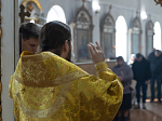 Правящий Архиерей совершил Литургию в Георгиевском храме села Терновое Острогожского района