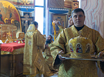 Глава Россошанской епархии возглавил Божественную литургию в день памяти Андрея Первозванного