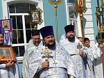 В день Преображения Господня в Казанском храме города Павловска совершились праздничные богослужения