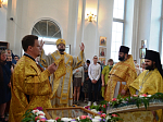 Правящий Архиерей возглавил престольное торжество храма во имя святителя Антония, архиепископа Воронежского и Задонского, в селе Александровка