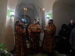 Епископ Борисоглебский и Бутурлиновский Сергий совместно с епископом Россошанским и Острогожским Дионисием совершили Литургию в Костомаровском Спасском женском монастыре