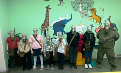 В школе выживания, действующей при воскресной школе «Добро» г. Россошь, прошло занятие по выбору средств индивидуальной защиты