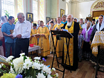 В Свято-Духовом храме села Петренково пребывала чудотворная икона Божией Матери "Дивногорская"