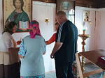 В день памяти равноапостольного князя Владимира и Дня Крещения Руси в часовне села Грань священнослужитель совершил молебен