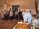 Руководитель миссионерского отдела Россошанской епархии возглавил соборные богослужения в руинированных храмах Павловского благочиния