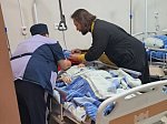 В Воробьевском центре реабилитации и социализации совершено таинство исповеди и причастия