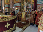 Преосвященнейший Дионисий, епископ Россошанский и Острогожский, возглавил торжества в честь 20-летия Свято-Ильинского кафедрального собора г. Россошь