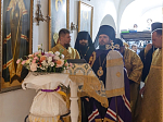 Глава Россошанской епархии 28 июля, в день памяти святого равноапостольного князя Владимира, посетил Белогорский Воскресенский монастырь