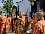 Правящий Архиерей возглавил престольное торжество храма во имя святого мученика Иоанна Воина города Богучара