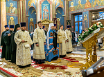 В Покровском соборе города Воронежа совершено соборное богослужение Архипастырей епархий Воронежской митрополии