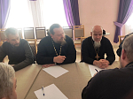 В Острогожске прошло очередное собрание духовенства благочиния