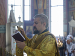Глава Россошанской епархии возглавил воскресное богослужение в Свято-Ильинском кафедральном соборе города Россошь
