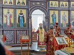 В день Радоницы Преосвященнейший епископ Дионисий совершил Литургию в Воскресенском соборе Белогорского епархиального мужского монастыря