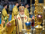 Епископ Россошанский и Острогожский Дионисий с сонмом архиереев Московского Патриархата сослужил Святейшему Патриарху Московскому и всея Руси Кириллу
