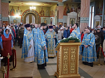 В храмовом комплексе  г. Россошь встретили праздник в честь Казанской иконы Божией Матери