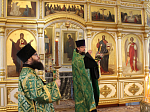 Вербное воскресение в Тихоновском соборном храме Острогожска