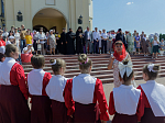 Правящий Архиерей открыл традиционную благотворительную ярмарку, посвященную престольному празднику Ильинского кафедрального собора