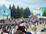 Паломники из Богучарского церковного округа приняли участие в Митрофано-Тихоновском крестном ходе
