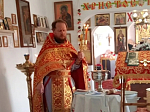 Благочинный совершил Божественную литургию в храме Казанской иконы Божией Матери села Радченское