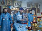 Епископ Дионисий совершил Литургию в храме в честь иконы Божией Матери «Спорительница хлебов» с. Галиевка Богучарского района