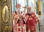 Торжества в честь праздника святого пророка Божия Илии в Россоши возглавил Высокопреосвященнейший Леонтий, митрополит Воронежский и Лискинский
