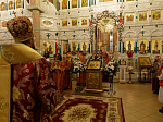 В праздник Светлого Христова Воскресения глава Россошанской епархии возглавил торжественное богослужение в Свято-Ильинском кафедральном соборе г. Россоши