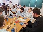 Священнослужитель принял участие в мастер‑классе в Подгоренской школе № 1