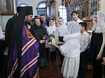 В попразднство Рождества Христова Преосвященнейший епископ Дионисий совершил Божественную литургию в храме Вознесения Господня города Калач