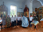 Казаки Северо‑Донского округа приняли присягу в Преображенском храме поселка Заболотовка